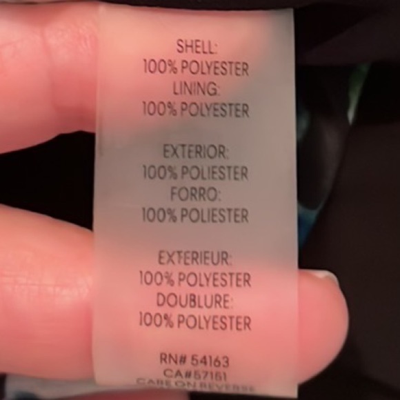 1. Calvin Klein Floral Blouse, Size Small - Picture 12 of 14